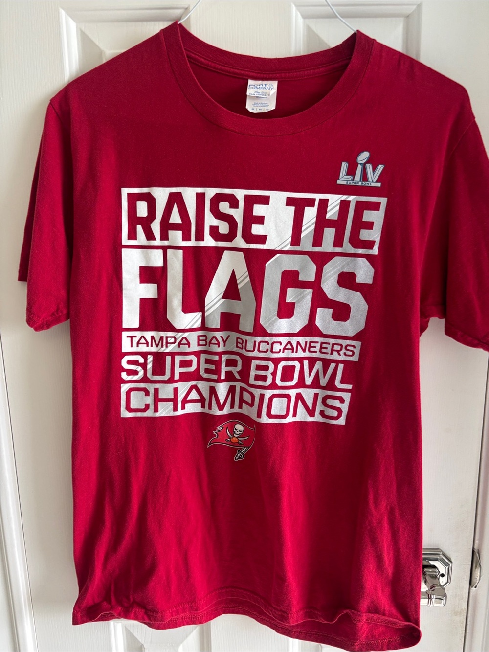 Tampa Bay Buccaneers "Raise the Flags" Super Bowl Champions Tee